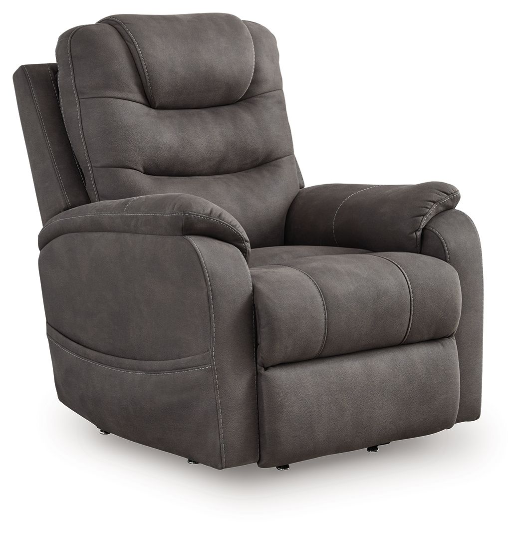 Snowfield - Gunmetal - Power Lift Recliner - Urban Living Furniture (Los Angeles, CA)