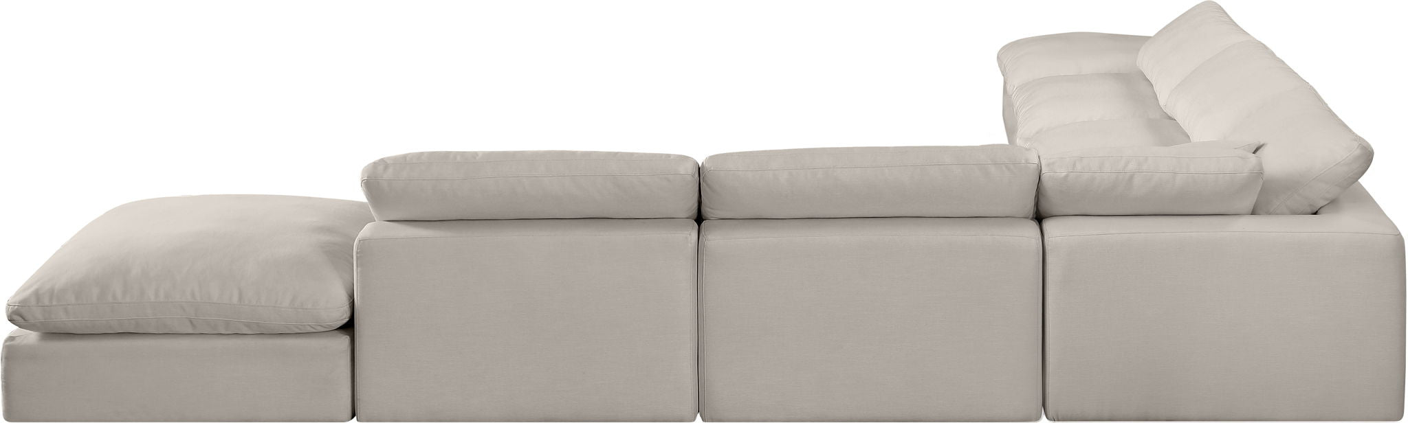 Comfy - 7 Piece Linen Modular Corner Sectional - Urban Living Furniture (Los Angeles, CA)