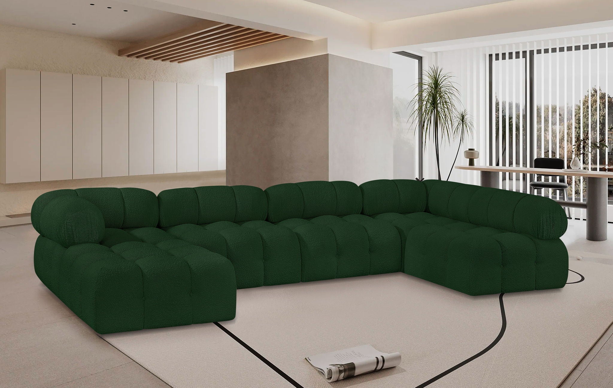 Ames - 6 Piece Modular U-Shaped Sectional - Urban Living Furniture (Los Angeles, CA)