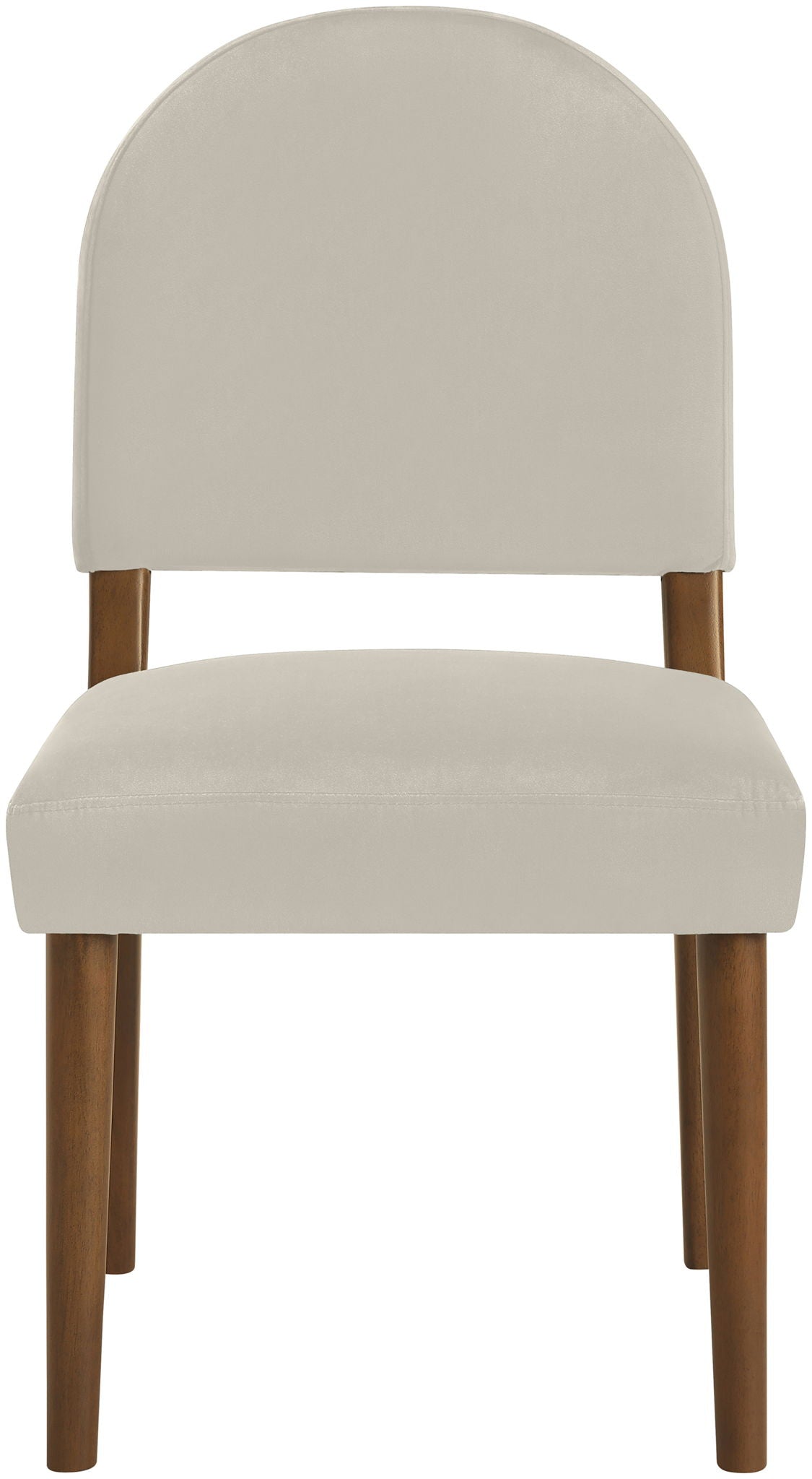 Varinelle - Velvet Dining Chair (Set of 2) - Walnut Frame - Urban Living Furniture (Los Angeles, CA)