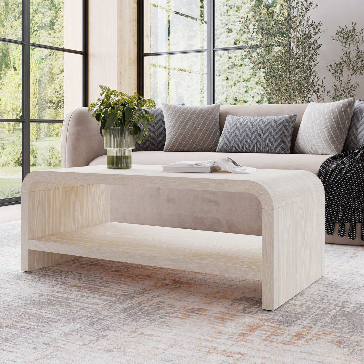 Drake - Ash Wood Coffee Table