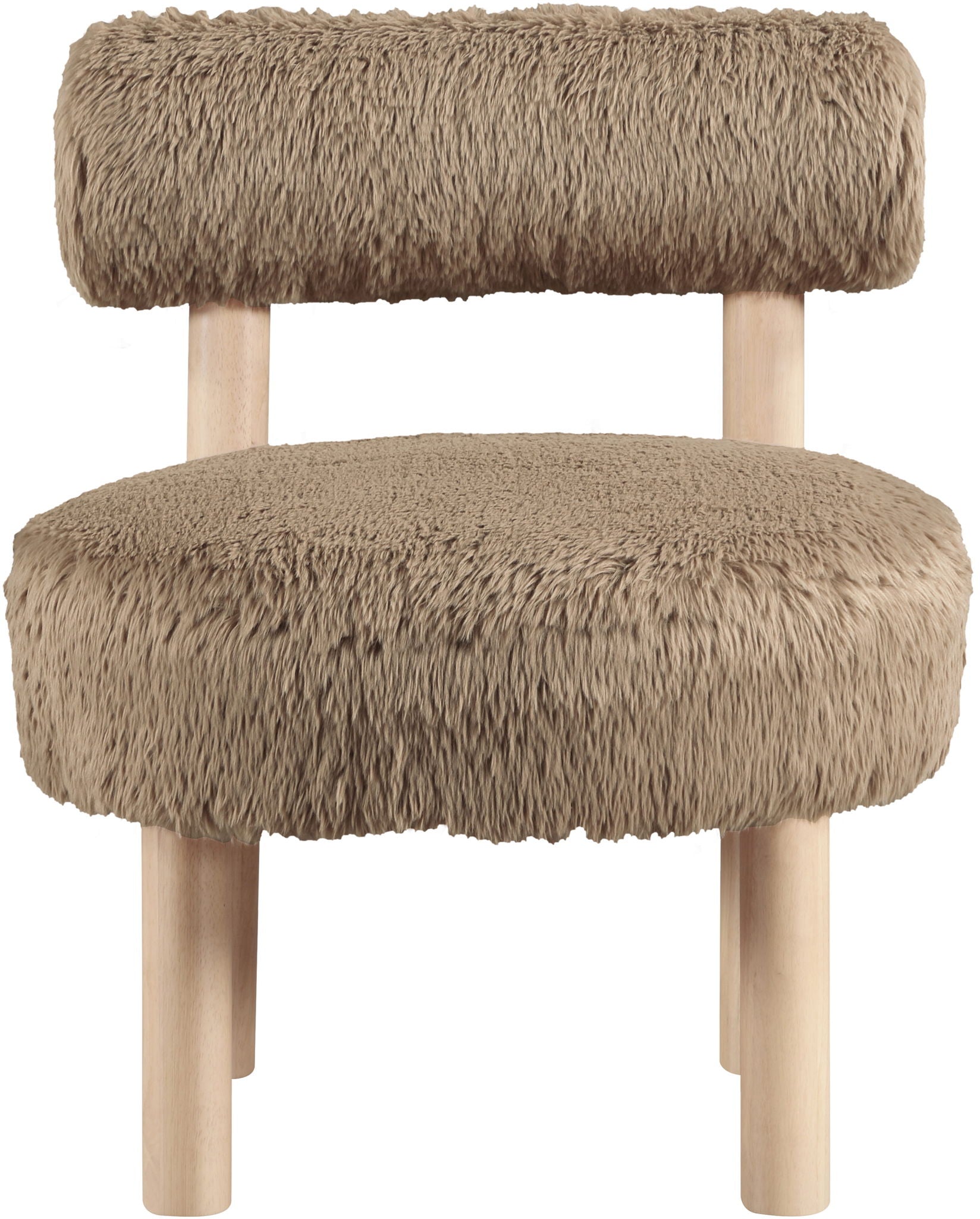 Ambre - Shearling Fabric Accent Chair - Urban Living Furniture (Los Angeles, CA)