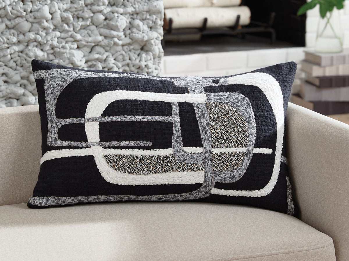 Gavrileigh - Pillow (Set of 4) - Black / Gray / Ivory - Urban Living Furniture (Los Angeles, CA)