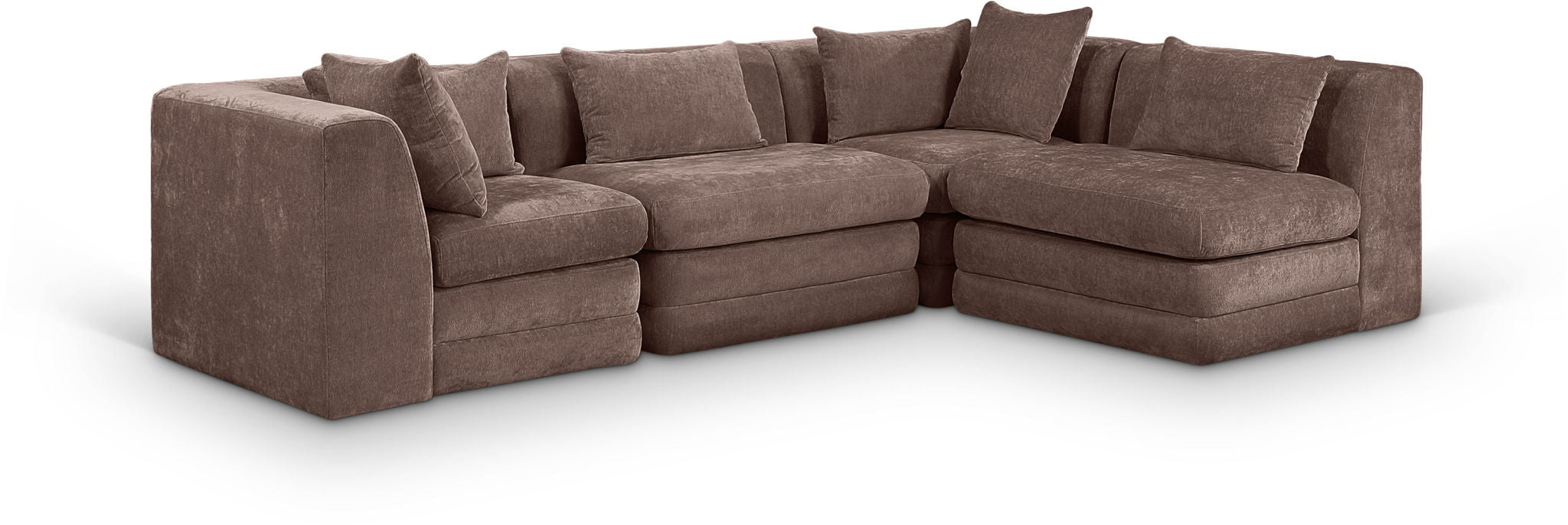 Stellar - 4 Piece Upholstered Modular Sectional - Urban Living Furniture (Los Angeles, CA)