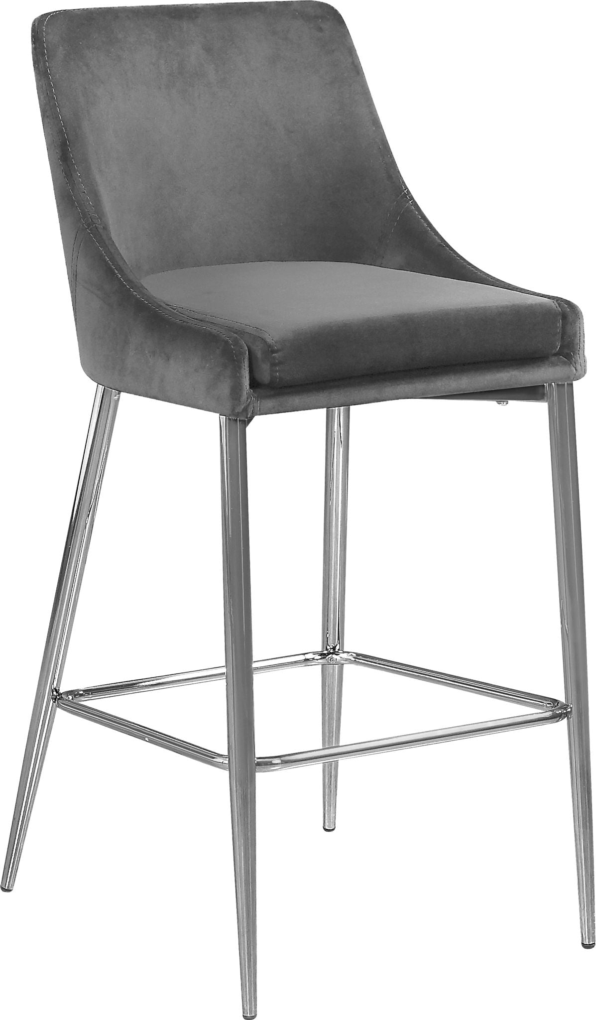 Karina - Stool with Chrome Legs (Set of 2) - Urban Living Furniture (Los Angeles, CA)