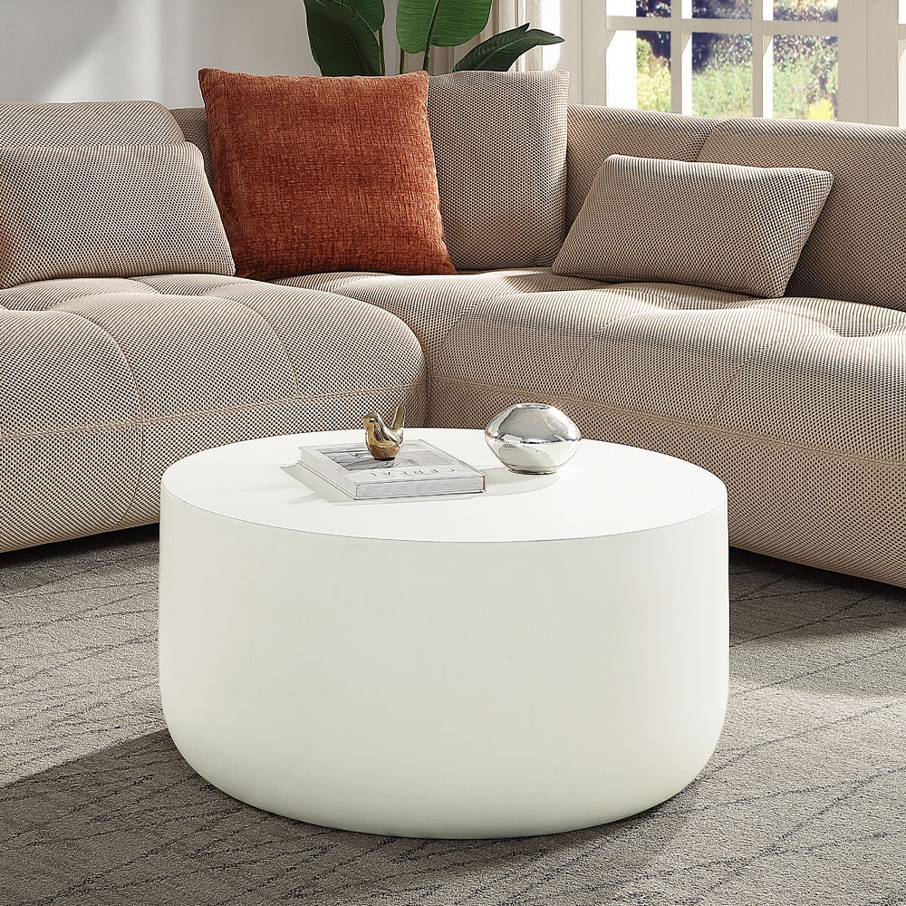 Dustan - Coffee Table - Natural White - Urban Living Furniture (Los Angeles, CA)