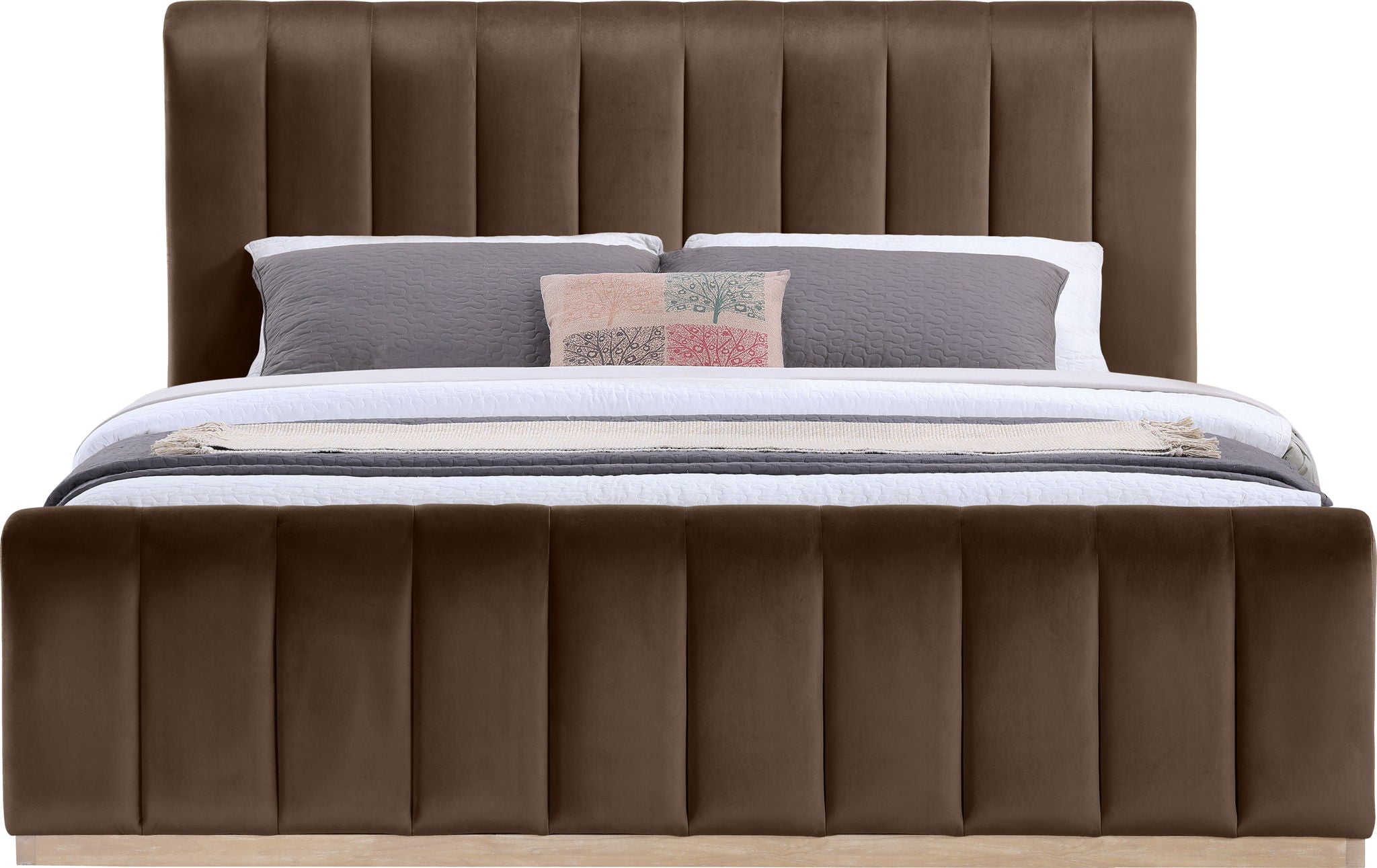 Amara - Velvet Bed - Urban Living Furniture (Los Angeles, CA)