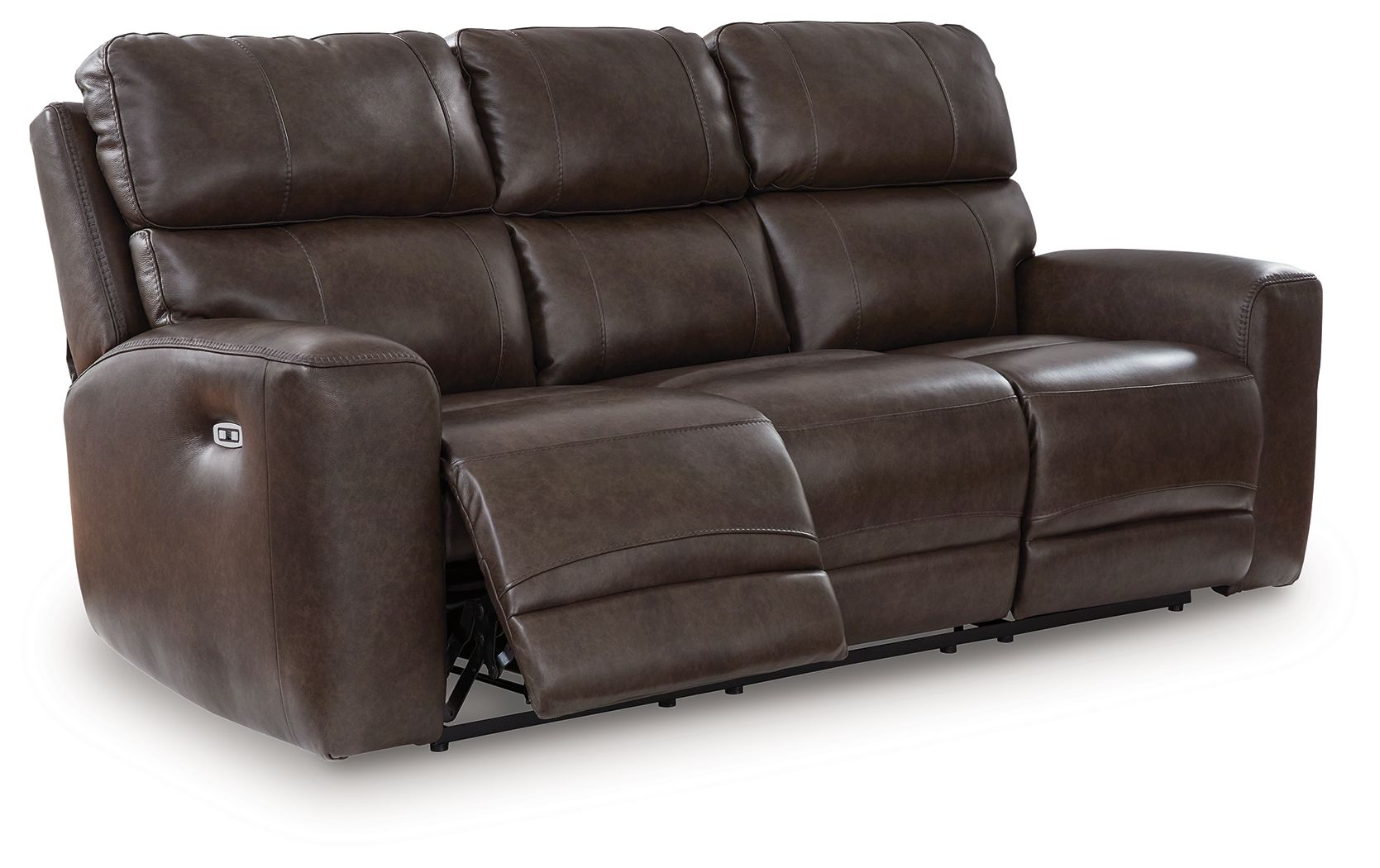 Crossplex - Smoke - Power Recline Sofa With Adjustable Headrest - Urban Living Furniture (Los Angeles, CA)