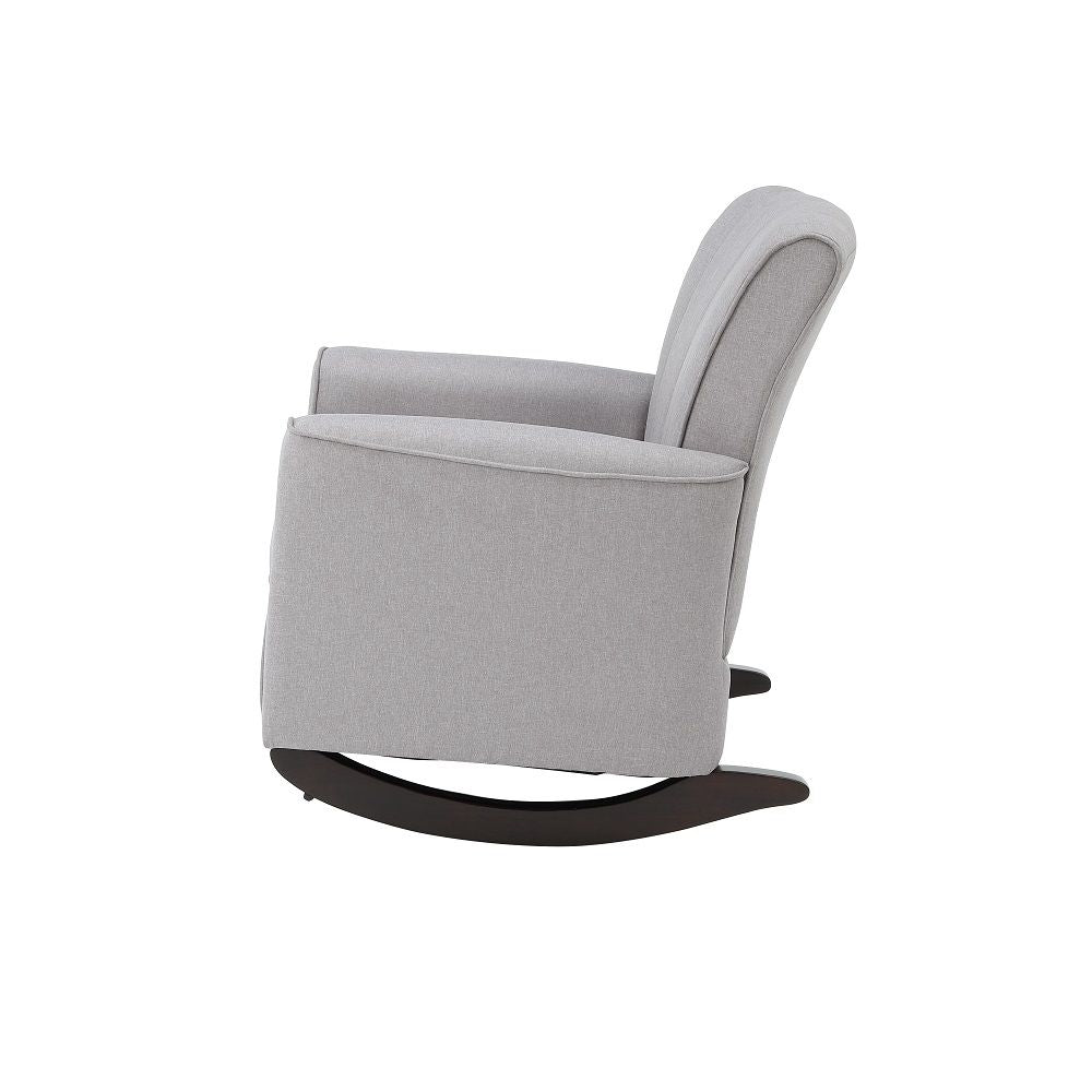 Denzell - Rocking Chair - Light Gray Linen - Urban Living Furniture (Los Angeles, CA)
