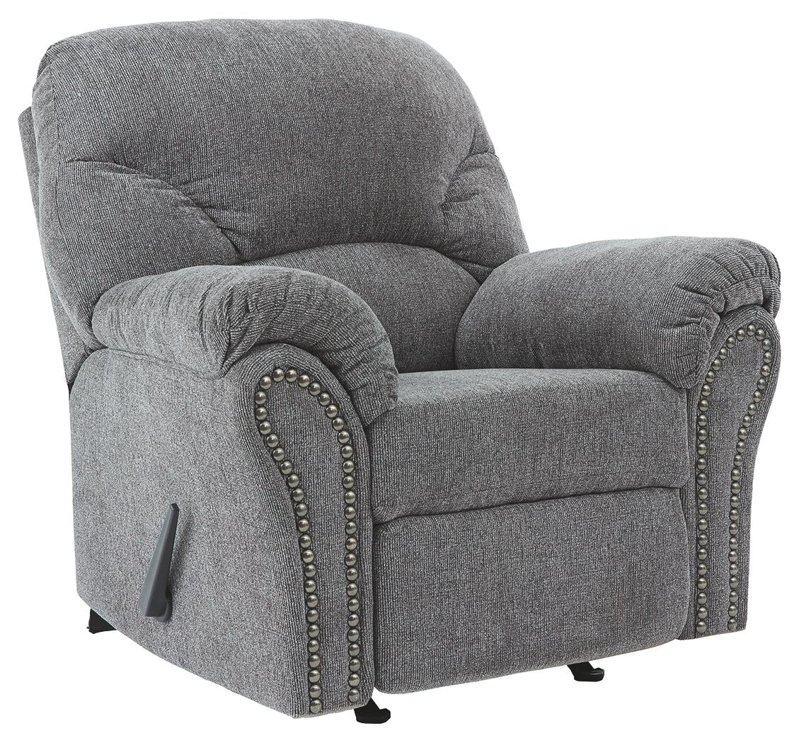 Allmaxx - Pewter - Rocker Recliner - Urban Living Furniture (Los Angeles, CA)