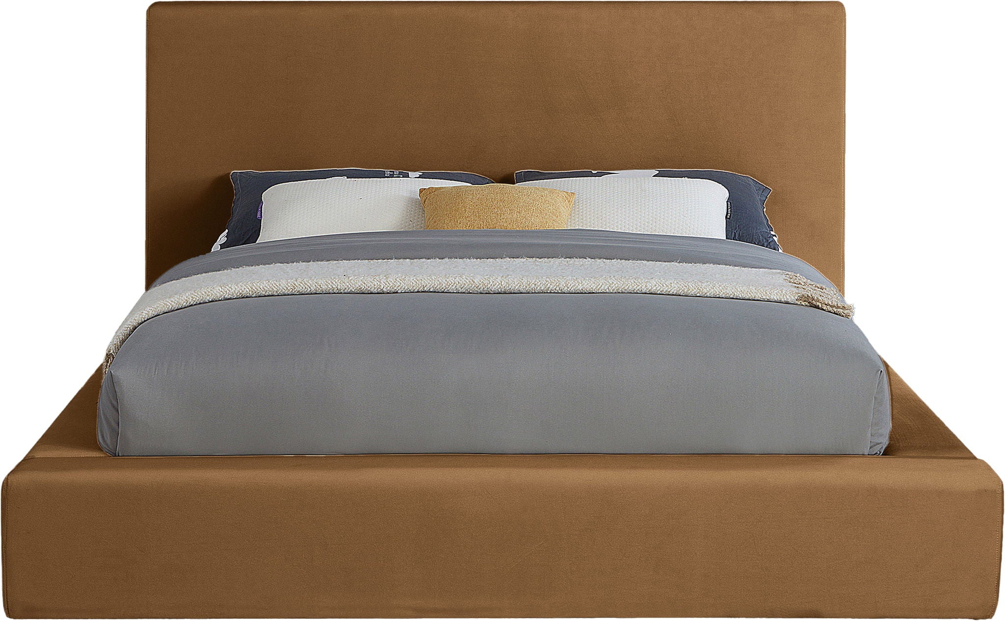 Dorian - Velvet Upholstered Bed - Urban Living Furniture (Los Angeles, CA)