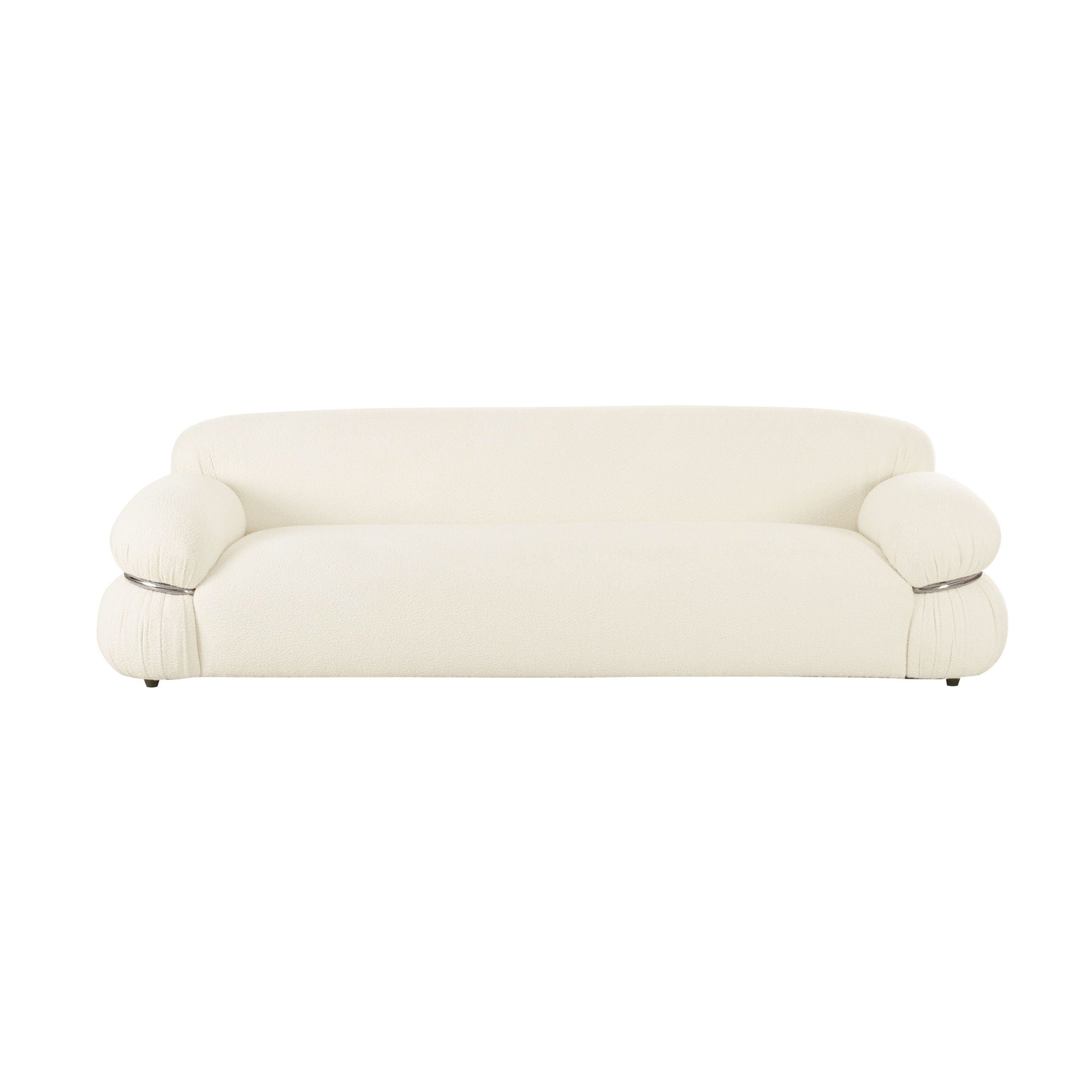 Leyla - Boucle Sofa - Cream