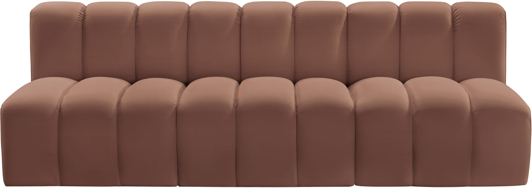 Arc - Faux Leather 3 Seats Modular Sofa - Urban Living Furniture (Los Angeles, CA)