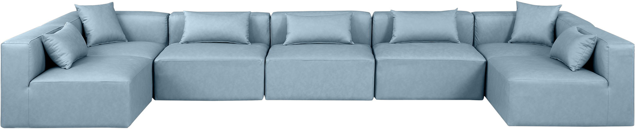 Cube - 7 Piece Modular U-Shaped Sectional