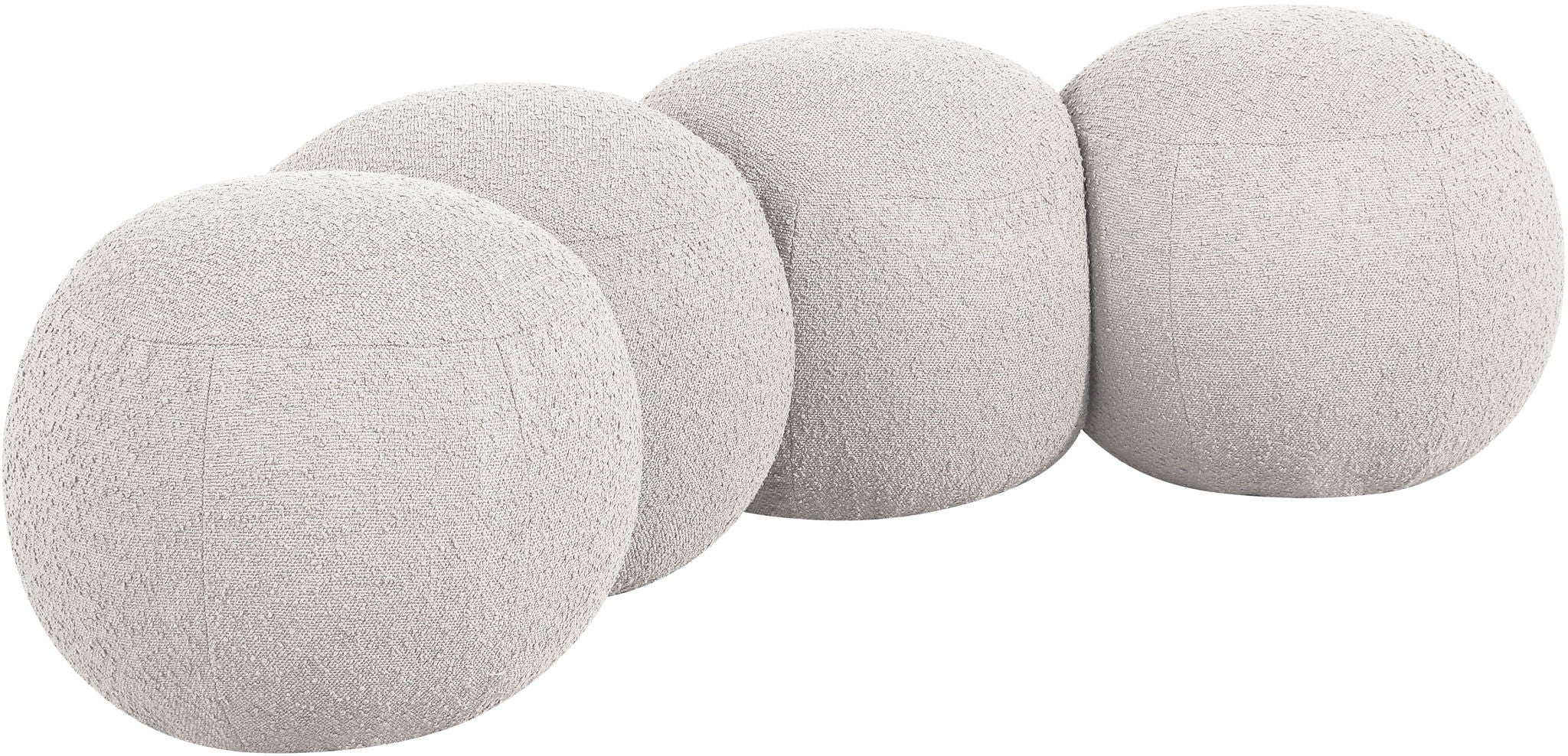 Apollo - Boucle Fabric Bench - Urban Living Furniture (Los Angeles, CA)