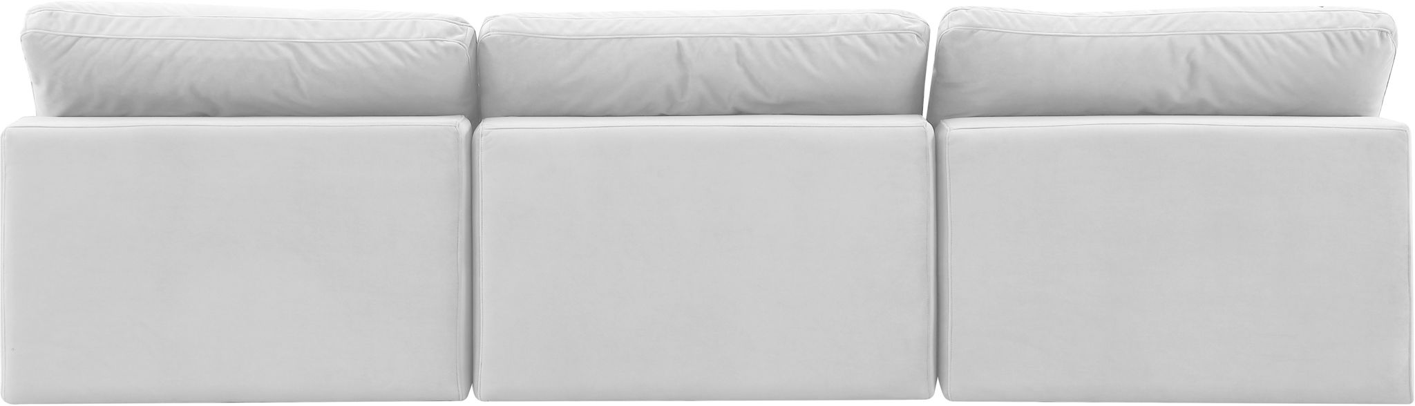 Comfy - Velvet Modular Armless Sofa 3 Seats - Urban Living Furniture (Los Angeles, CA)
