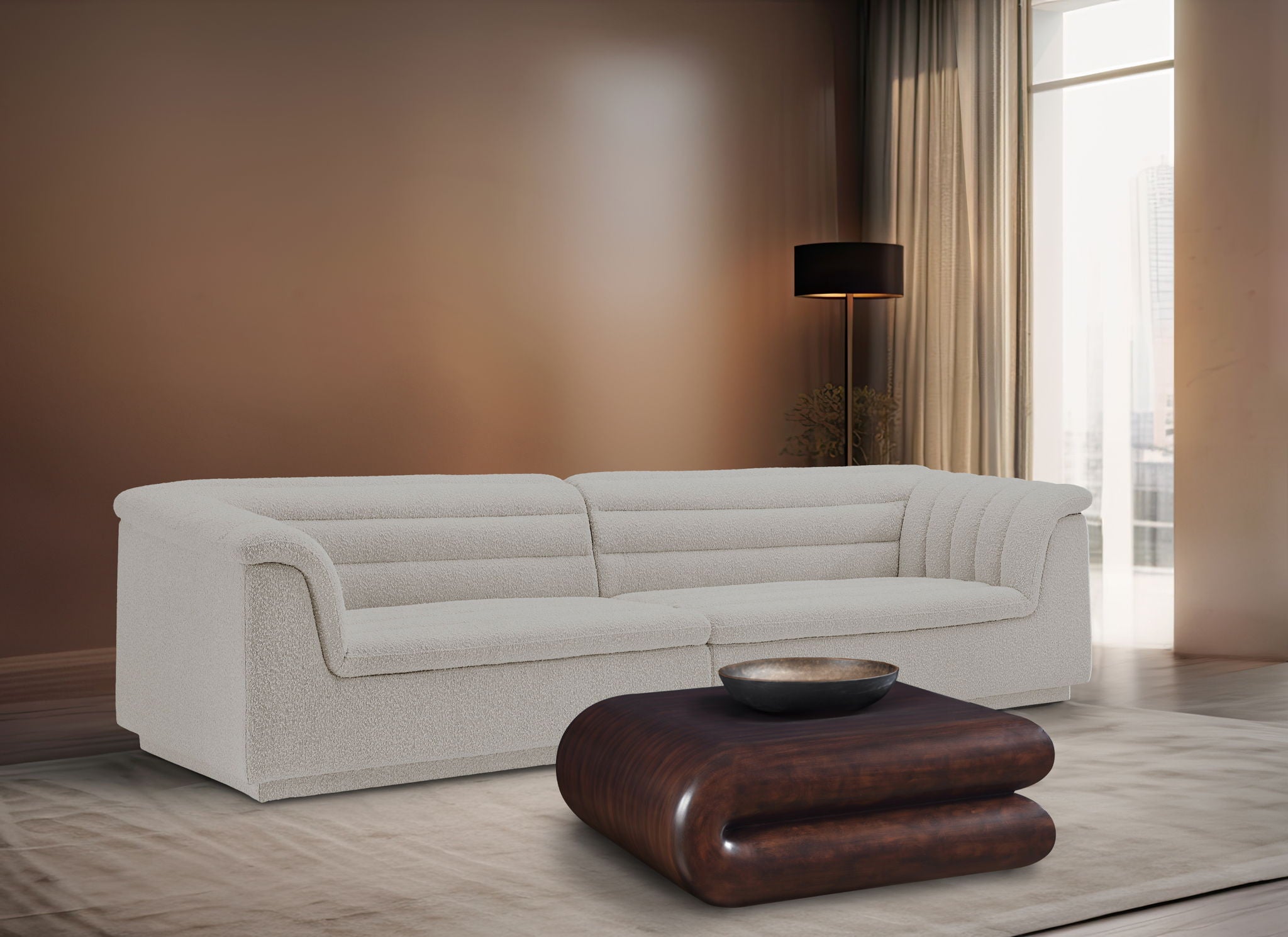 Cascade - Boucle Modular Sofa - Urban Living Furniture (Los Angeles, CA)