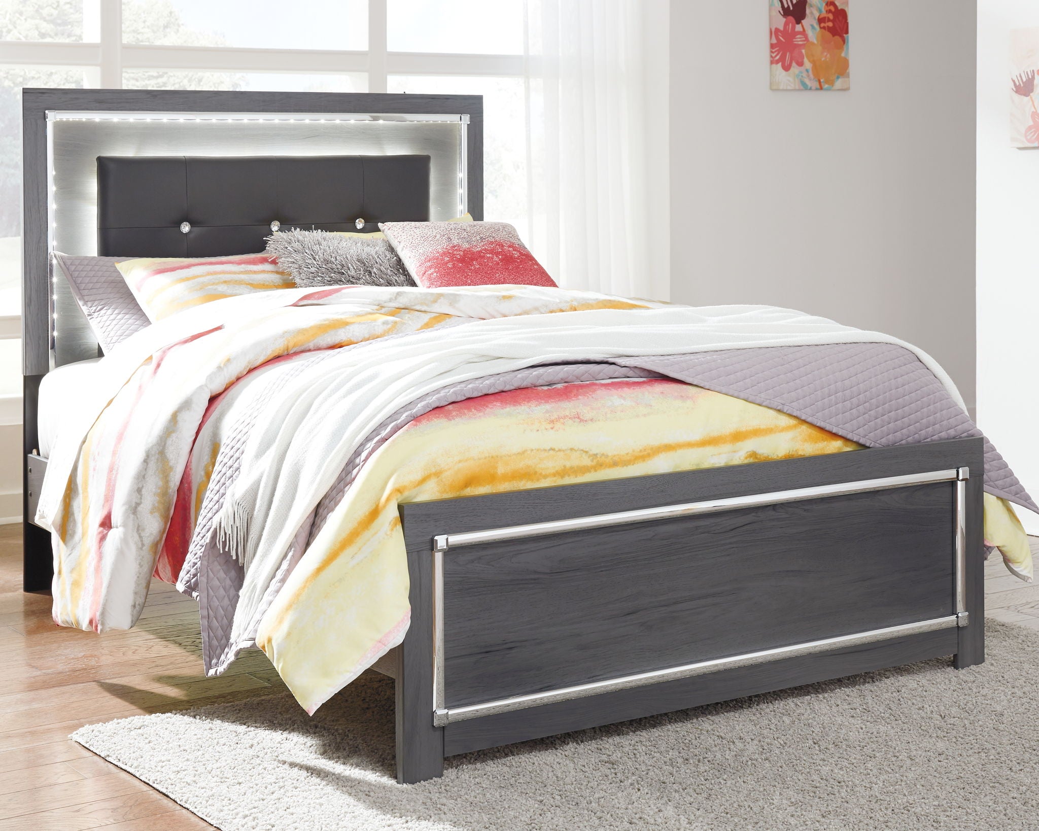 Lodanna - Panel Bed - Urban Living Furniture (Los Angeles, CA)