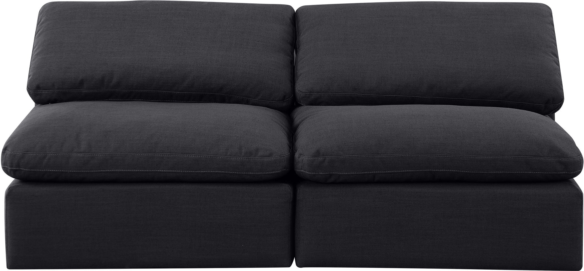Indulge - Linen 2 Seat Modular Armless Sofa - Urban Living Furniture (Los Angeles, CA)