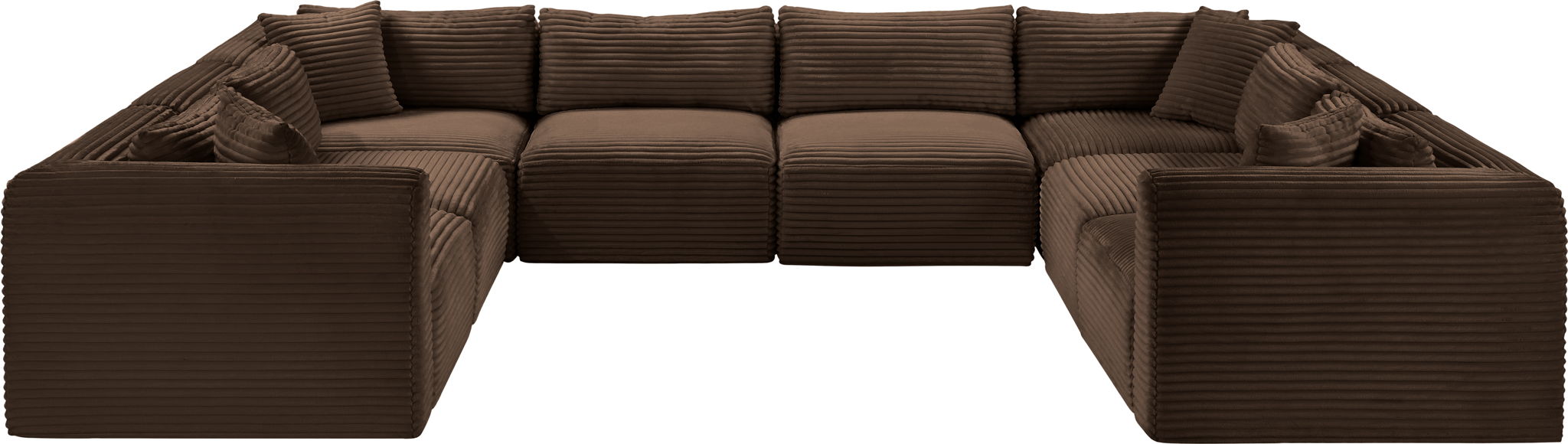 Shaggy - 8 Piece Modular U-Shaped Sectional - Urban Living Furniture (Los Angeles, CA)