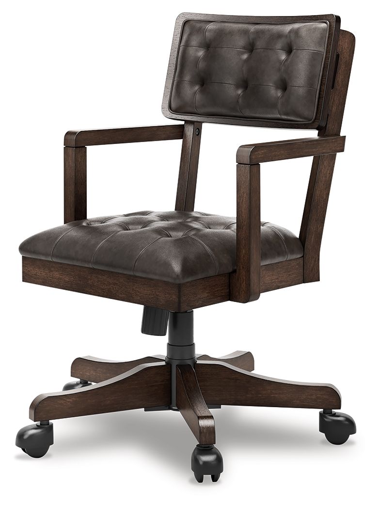 Breckington - Dark Brown - Home Office Desk Chair - Urban Living Furniture (Los Angeles, CA)
