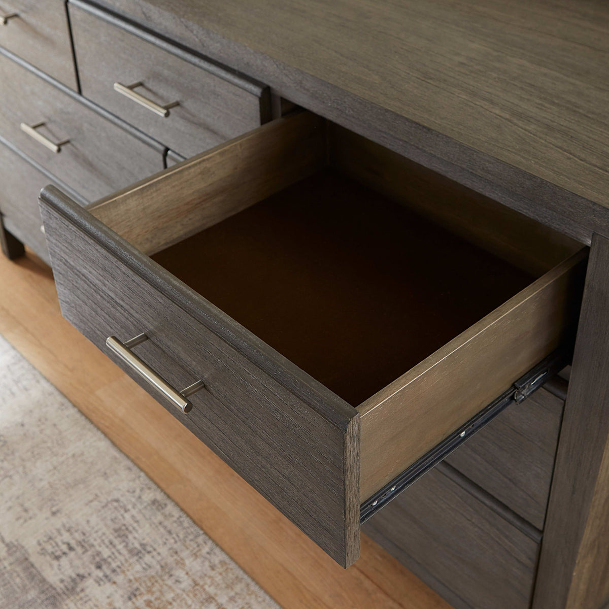 Nevis Riva - Seven Drawer Dresser - Sharkskin (2024)