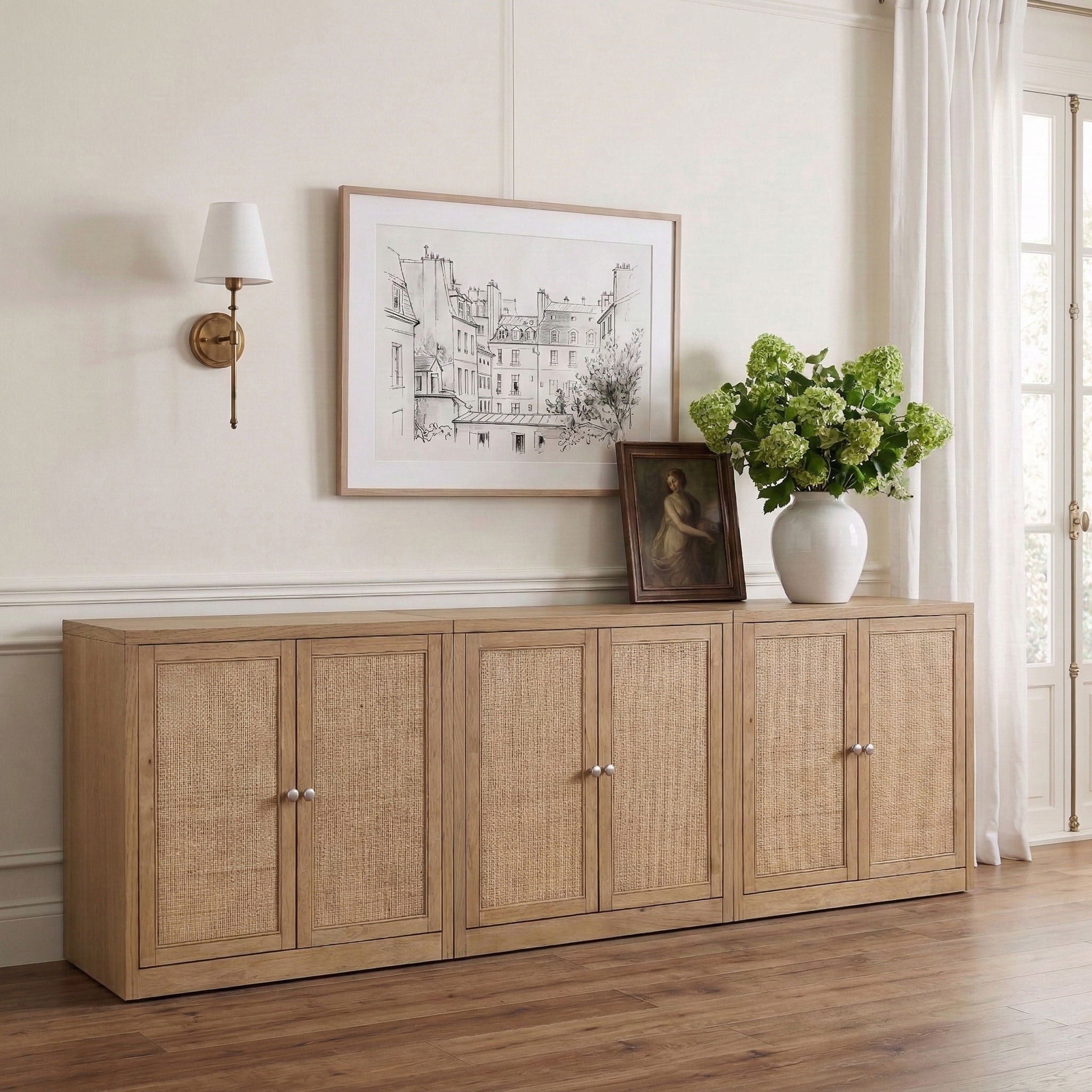 Vero - Solid Wood And Oak Venee Sideboard/Buffet - Urban Living Furniture (Los Angeles, CA)
