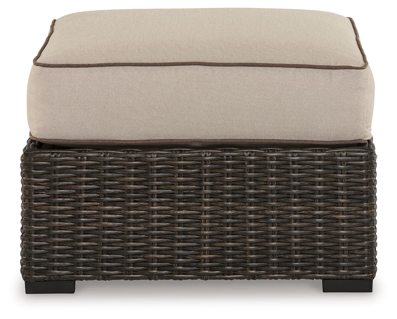 Coastline Bay - Brown - Ottoman With Cushion - Urban Living Furniture (Los Angeles, CA)