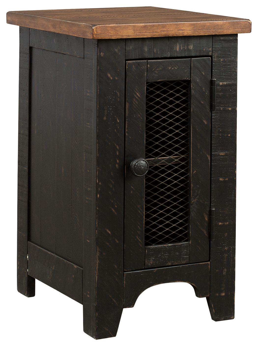 Valebeck - Black / Brown - Chair Side End Table - Urban Living Furniture (Los Angeles, CA)
