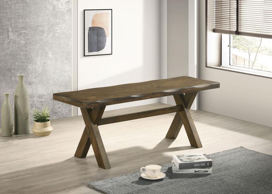 Alston - Wood Dining Bench - Knotty Nutmeg - Urban Living Furniture (Los Angeles, CA)