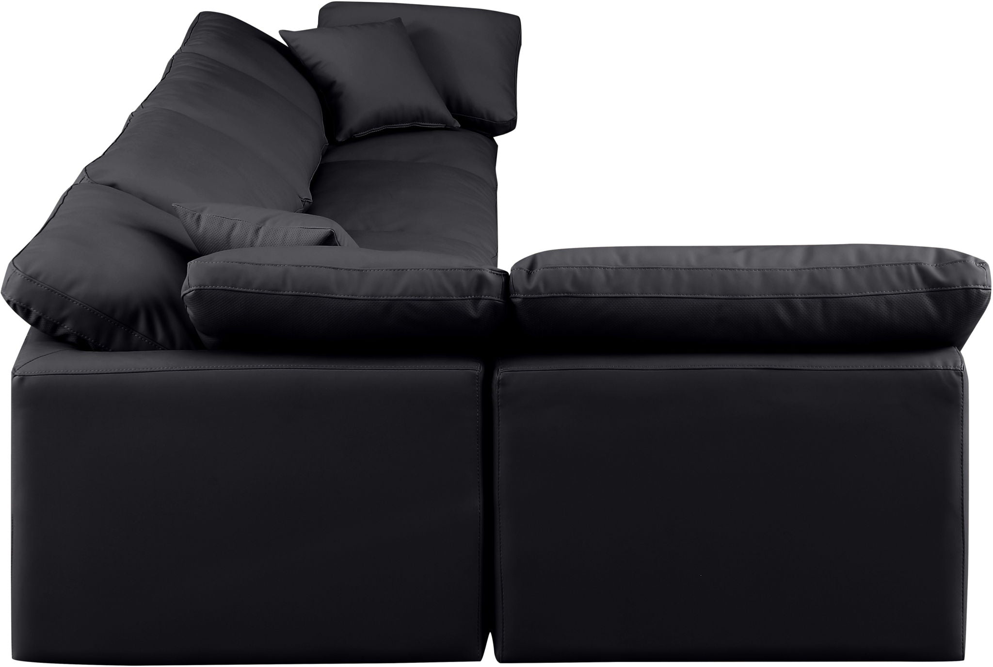 Indulge - Faux Leather 5 Piece Modular Sectional - Urban Living Furniture (Los Angeles, CA)
