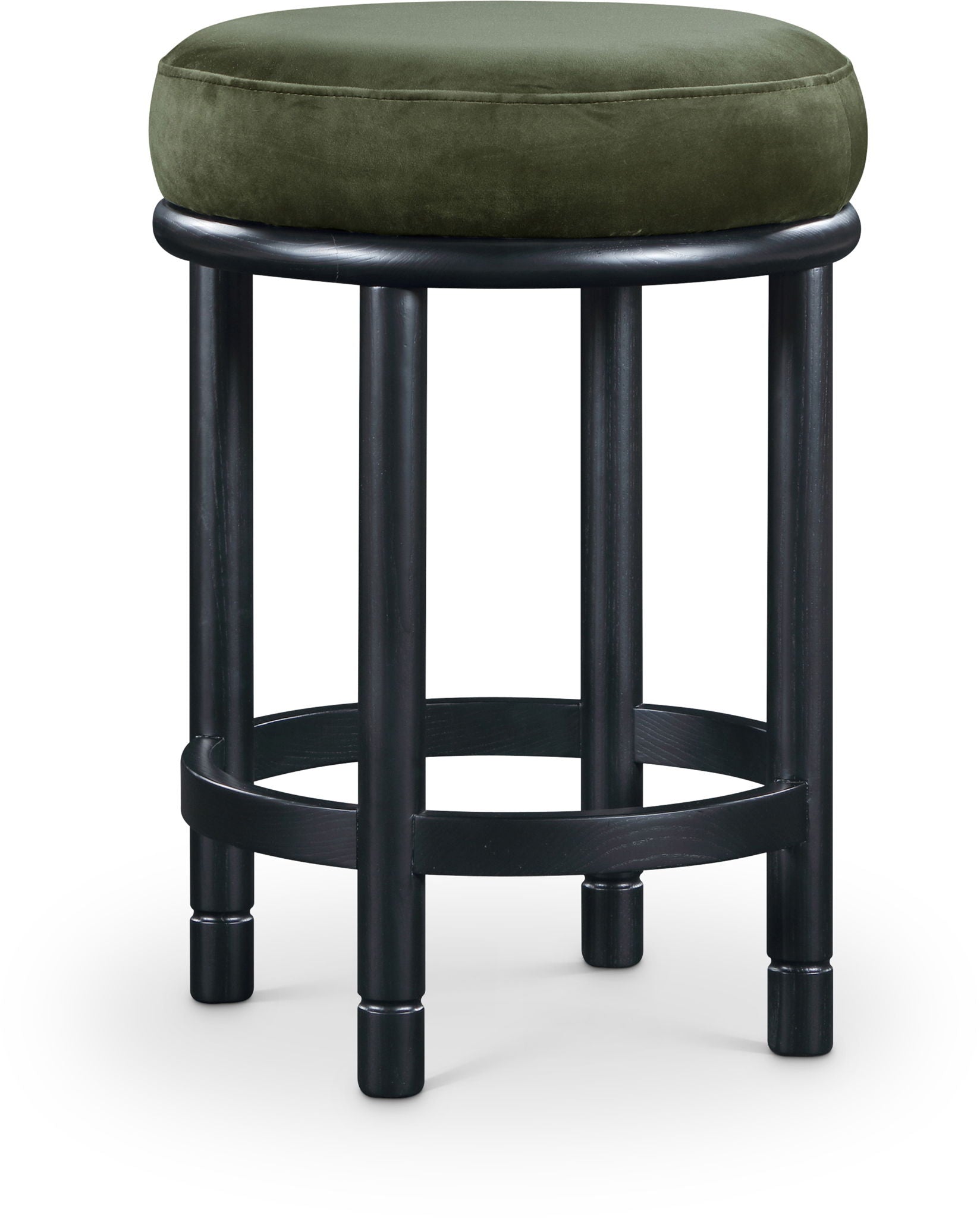Monette - Counter Stool With Black Base - Urban Living Furniture (Los Angeles, CA)