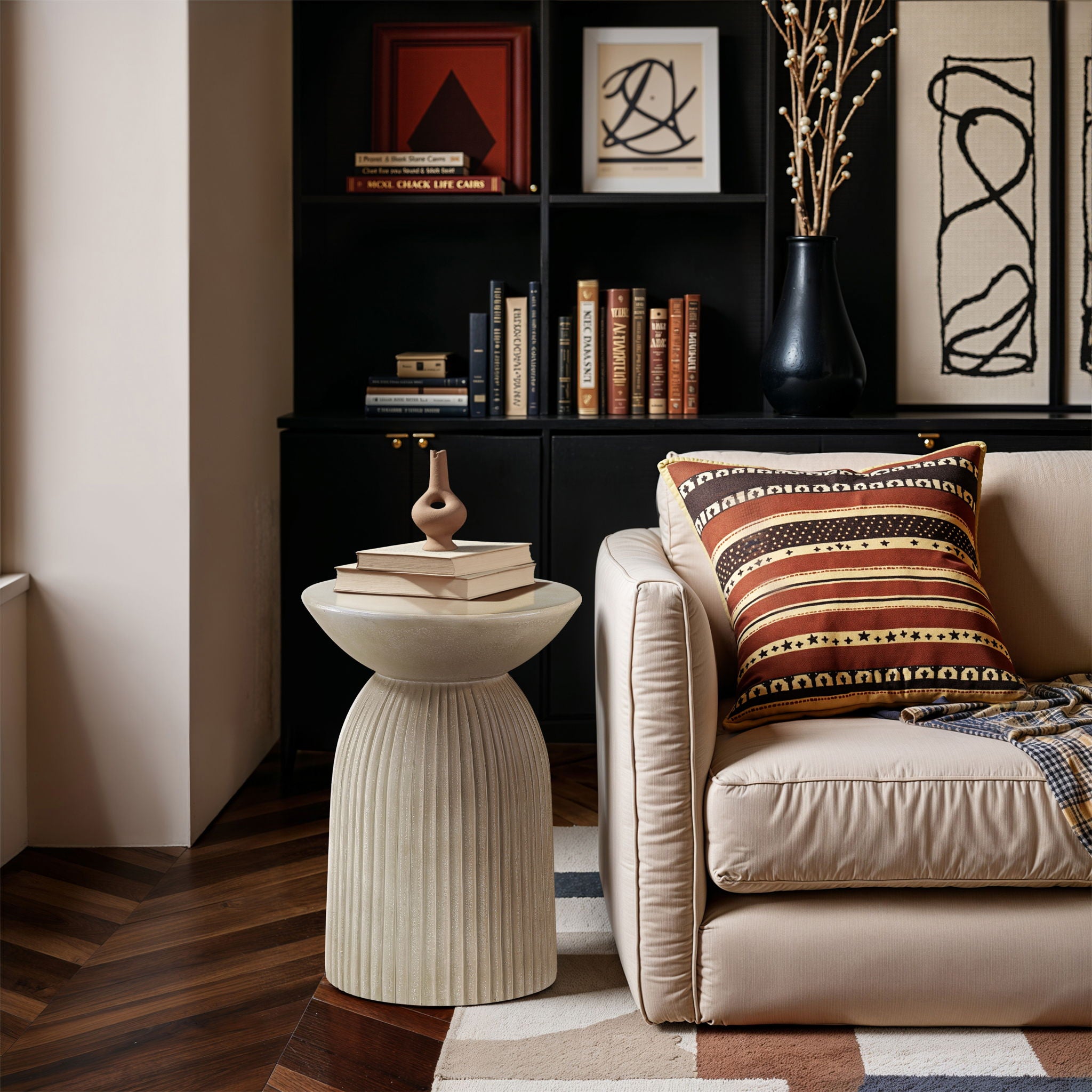 Opani - Concrete End Table - Urban Living Furniture (Los Angeles, CA)