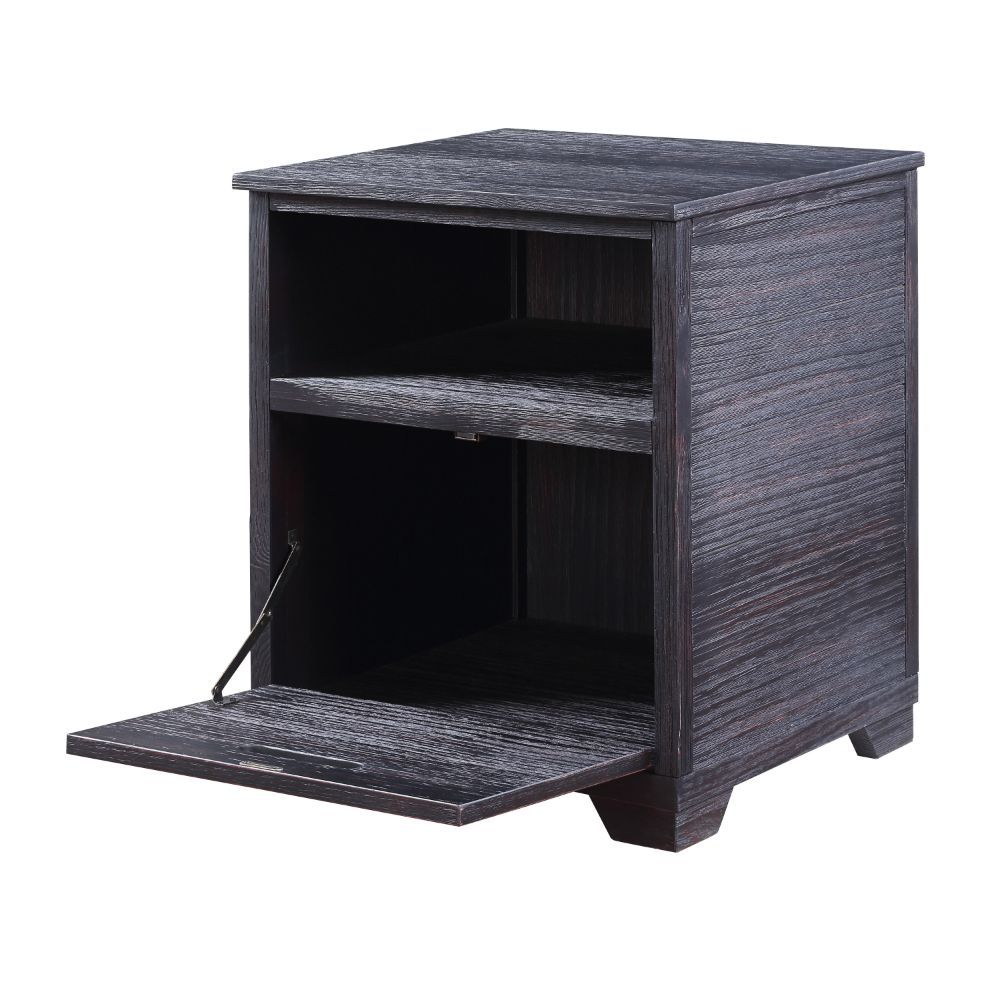 Kamilia - End Table - Antique Black - Urban Living Furniture (Los Angeles, CA)