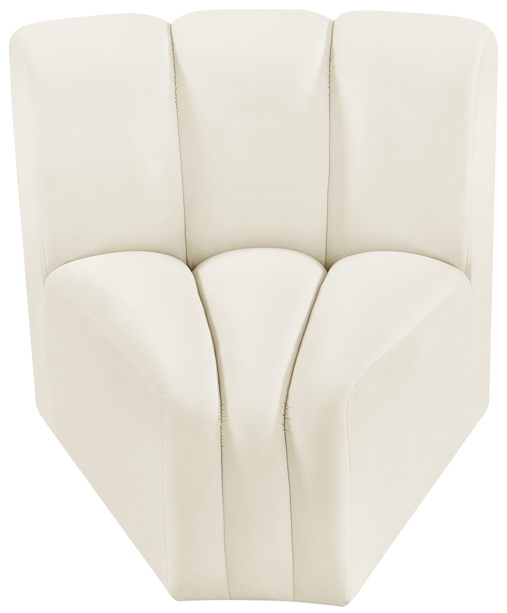 Arc - Velvet Curved Corner Chair - Urban Living Furniture (Los Angeles, CA)