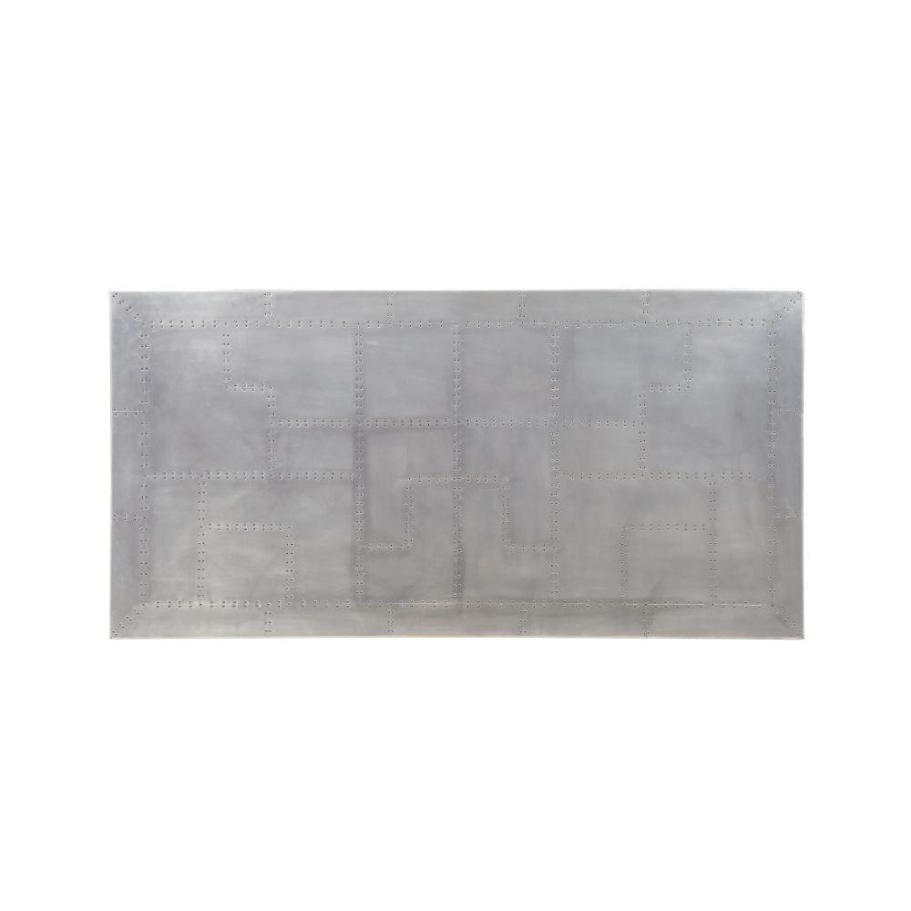 Kaylia - Dining Table - Aluminum & Gunmetal - Urban Living Furniture (Los Angeles, CA)