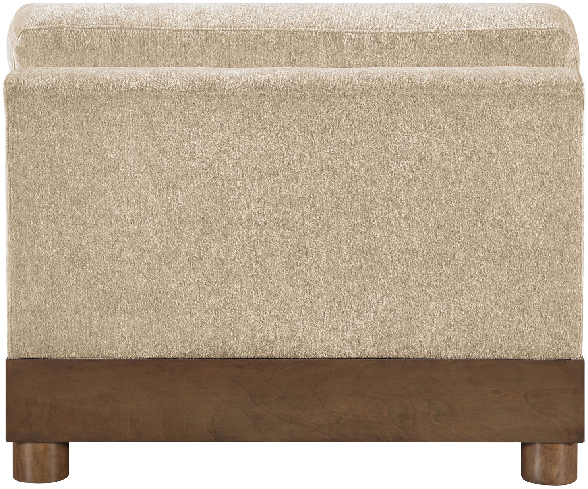Turin - Chenille Fabric Upholstered Modular Armless Chair - Urban Living Furniture (Los Angeles, CA)
