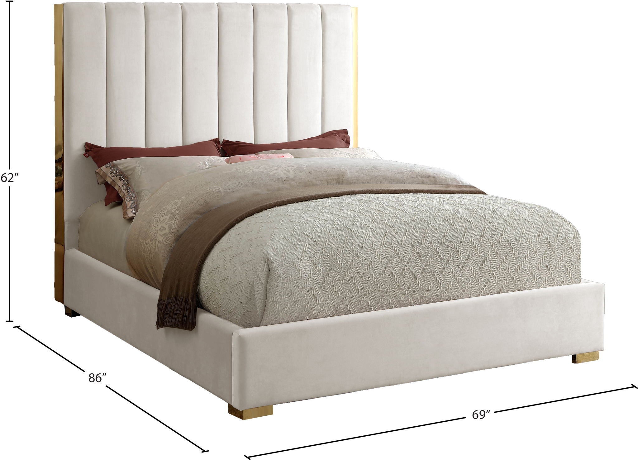 Becca - Bed - Urban Living Furniture (Los Angeles, CA)