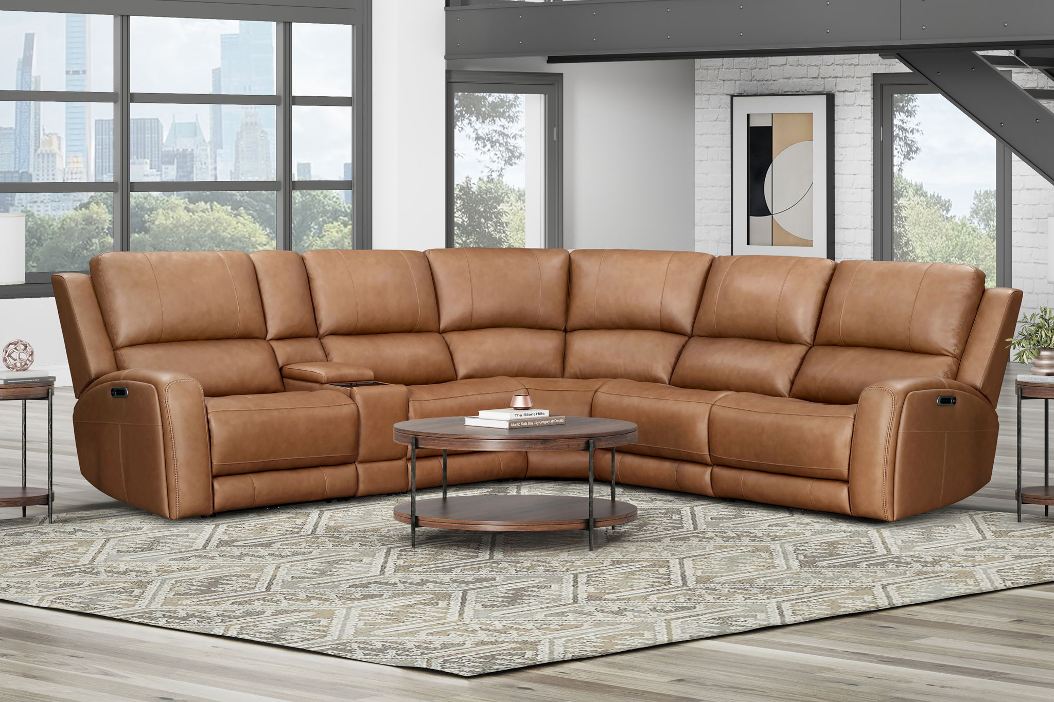 Belmont - Armless Chair - Lyric Caramel - Urban Living Furniture (Los Angeles, CA)