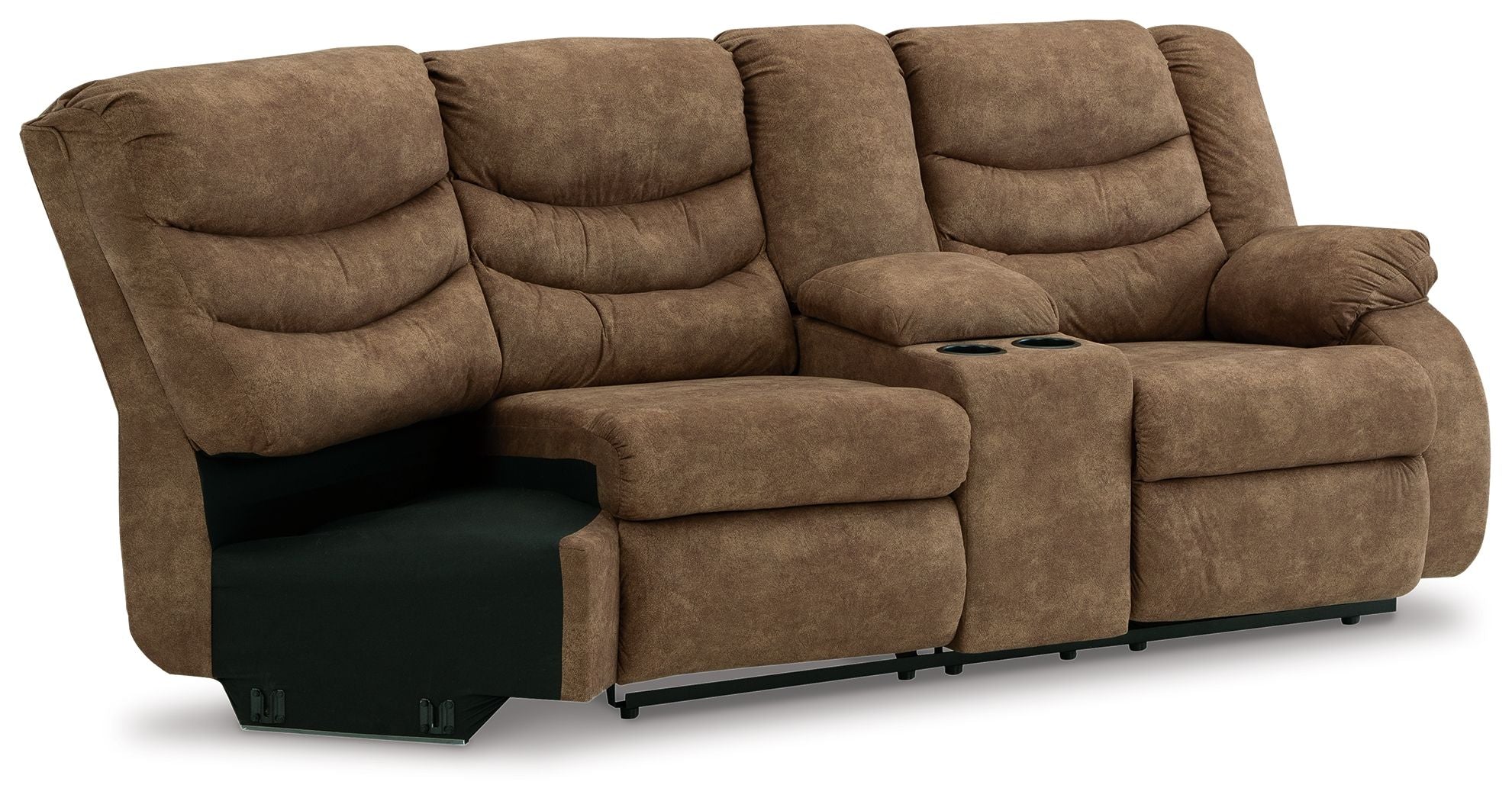 Partymate - Brindle - Raf Reclining Loveseat W/Console - Urban Living Furniture (Los Angeles, CA)