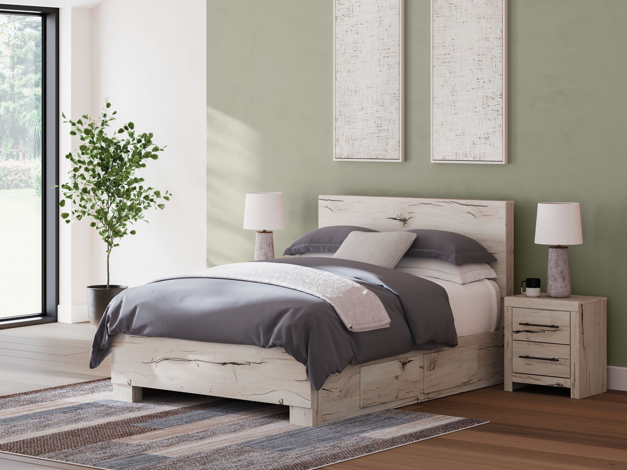 Lawroy - Panel Bed With Storage - Urban Living Furniture (Los Angeles, CA)