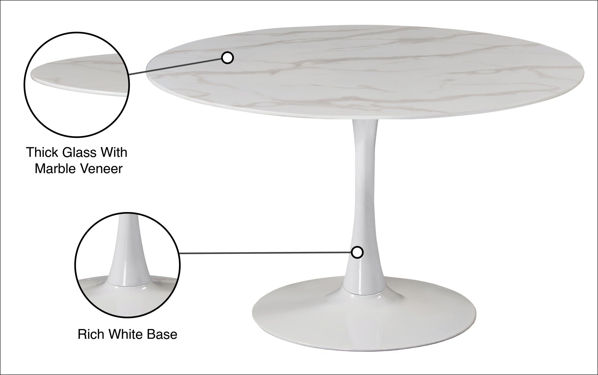 Tulip - Dining Table - Urban Living Furniture (Los Angeles, CA)