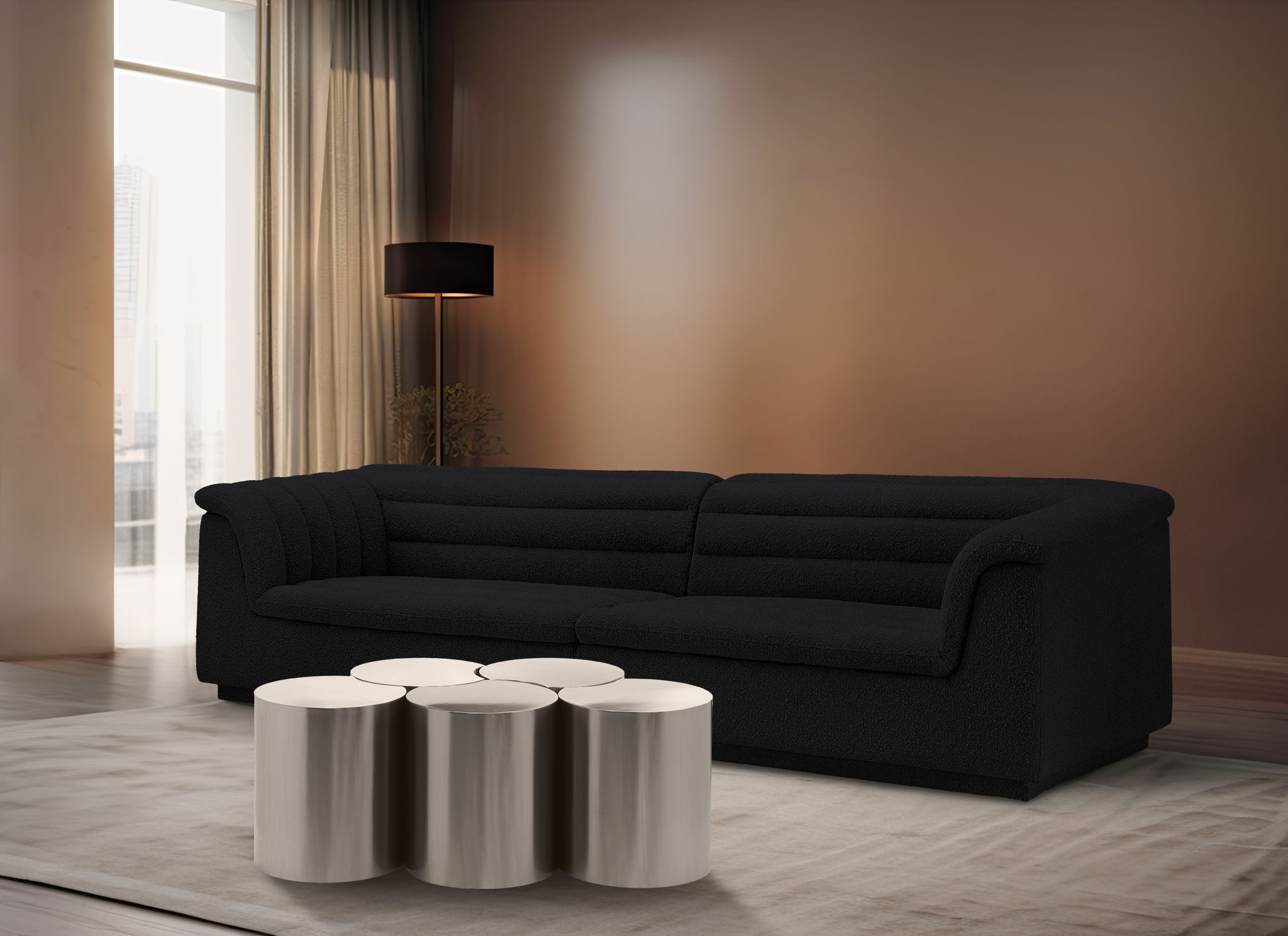 Dimple - 5 Piece Modular Coffee Table - Urban Living Furniture (Los Angeles, CA)