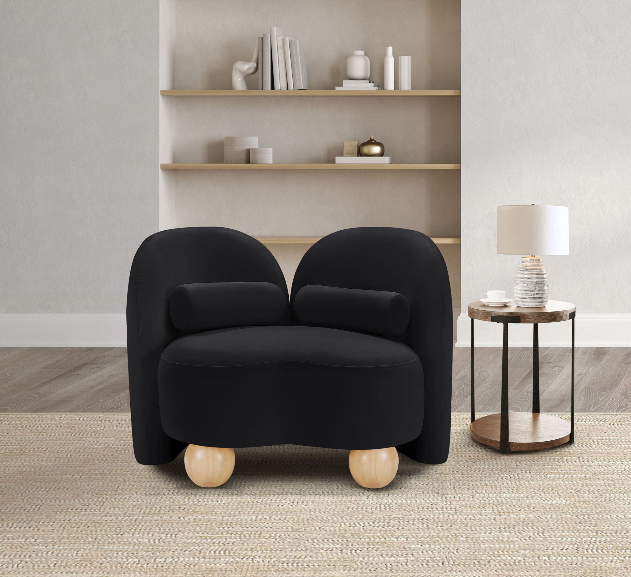 Daphne - Velvet Chair - Urban Living Furniture (Los Angeles, CA)