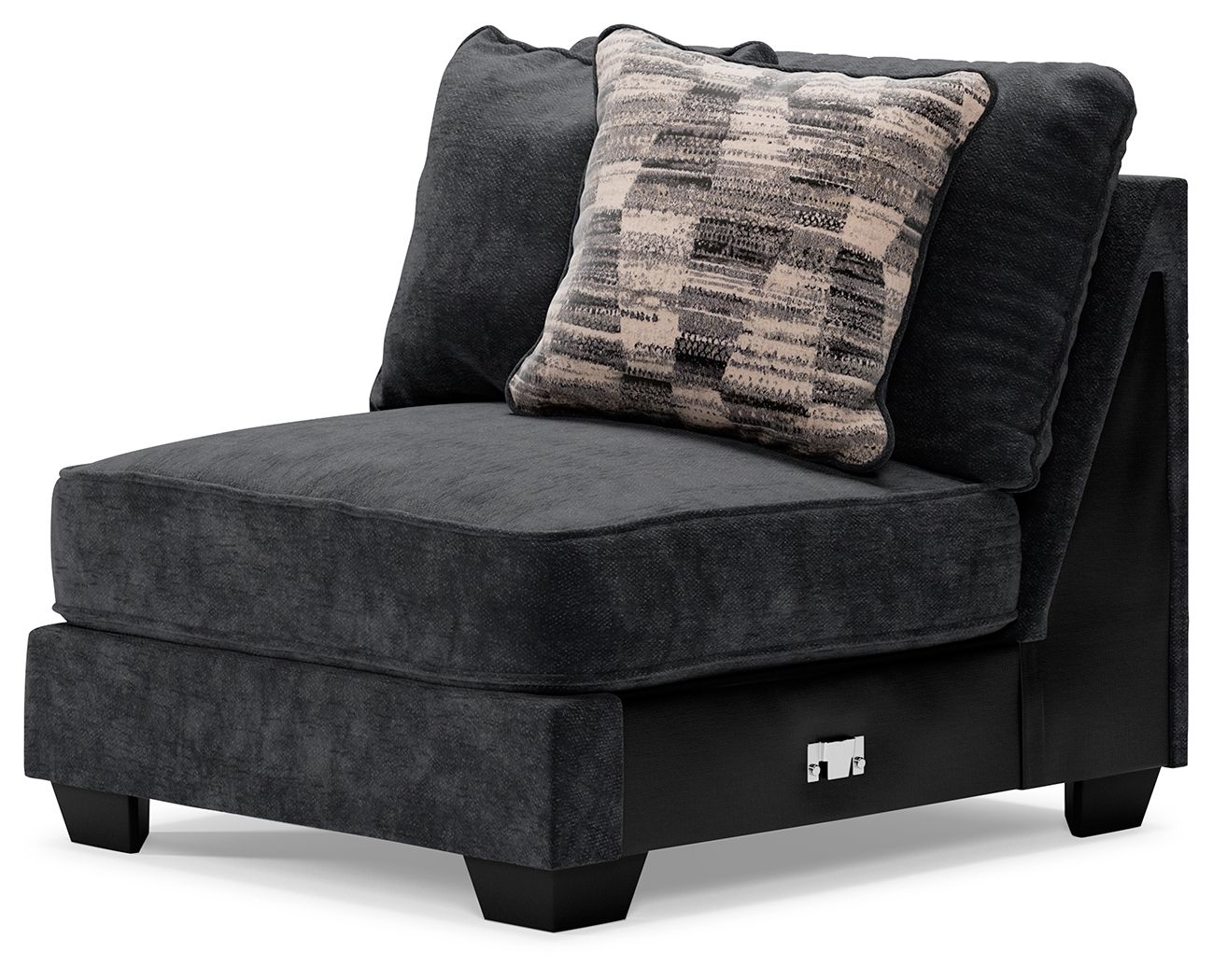 Lavernett - Charcoal - Armless Chair - Urban Living Furniture (Los Angeles, CA)