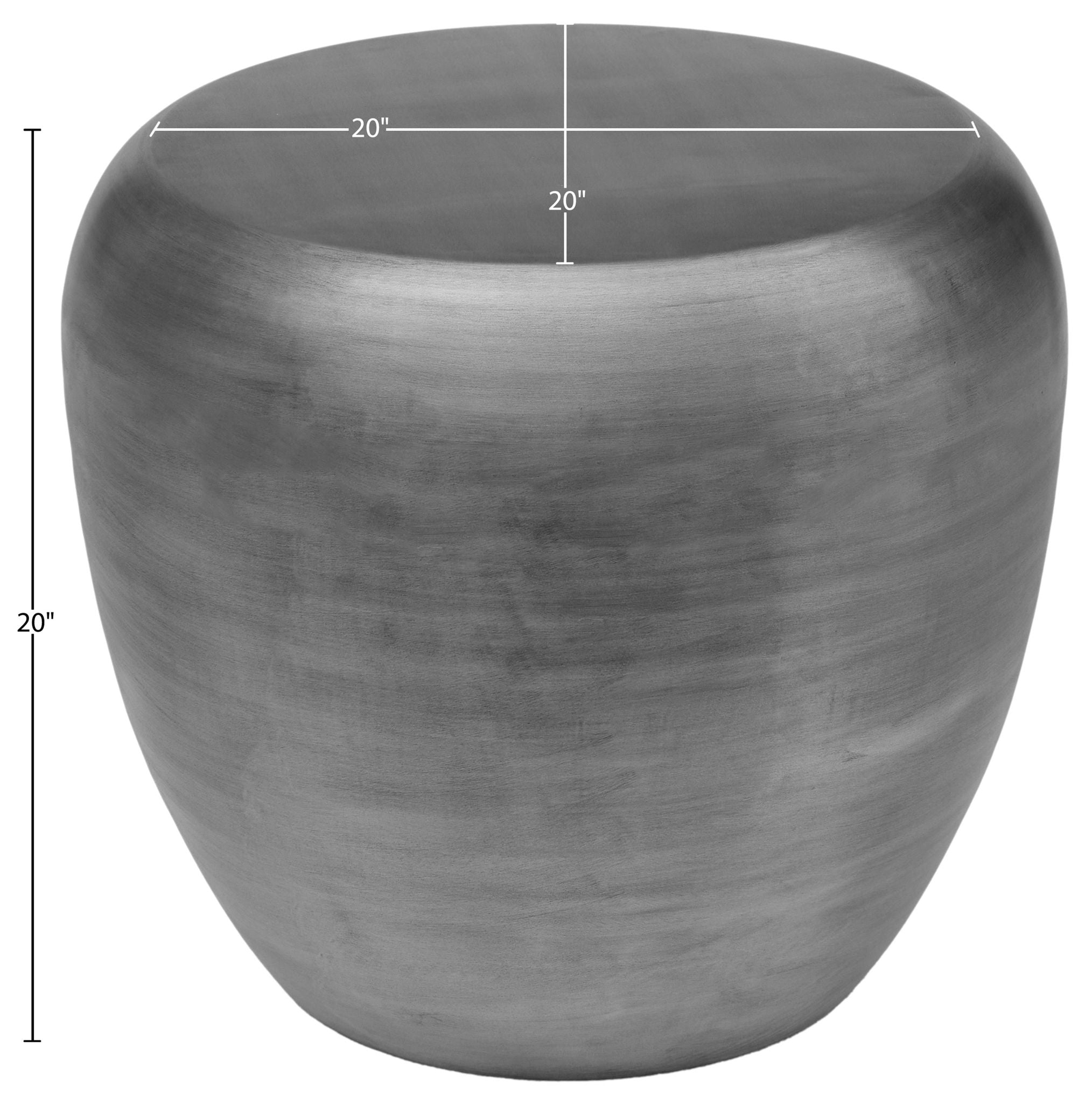 Capsule - Aluminum End Table - Urban Living Furniture (Los Angeles, CA)