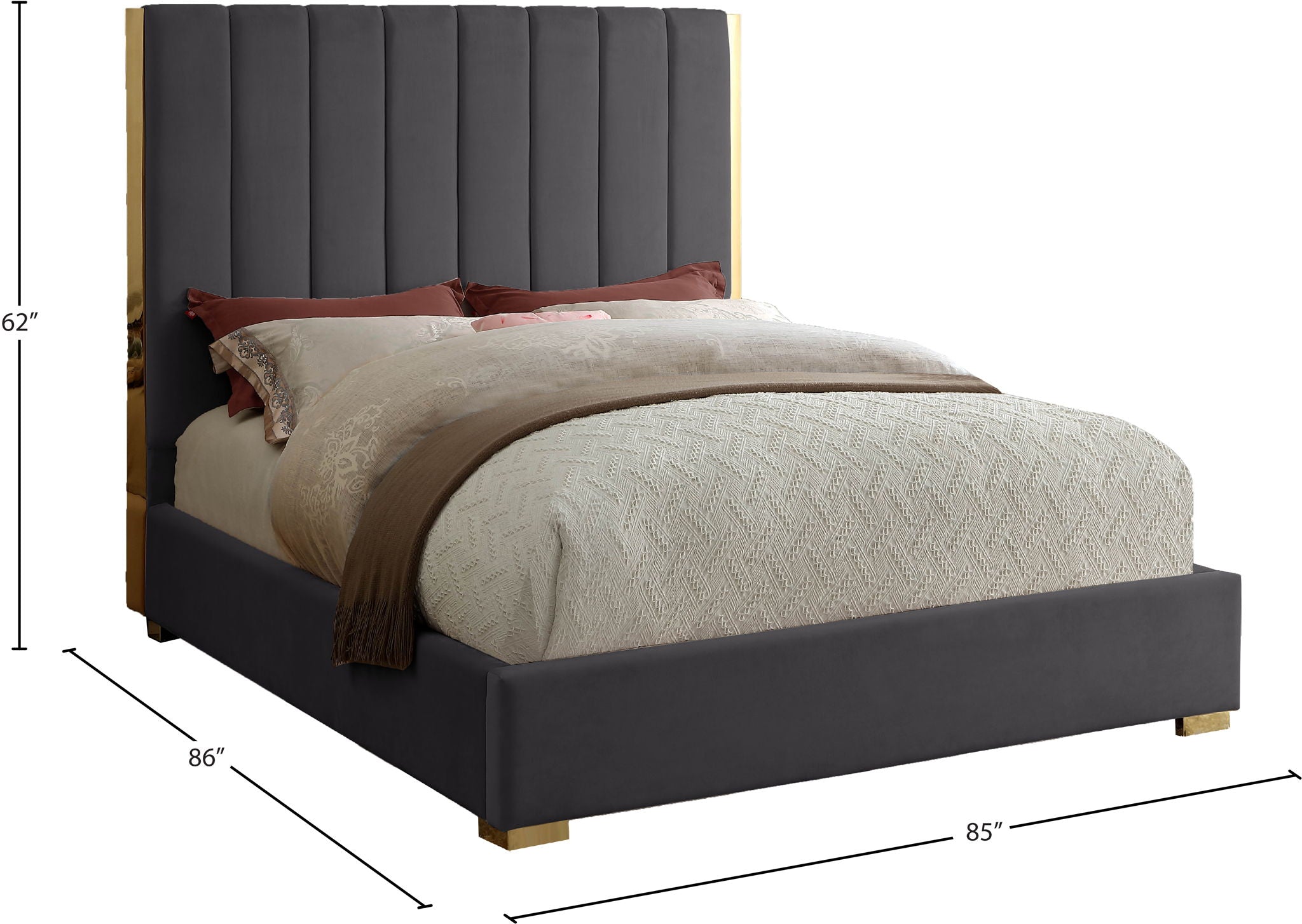 Becca - Bed - Urban Living Furniture (Los Angeles, CA)