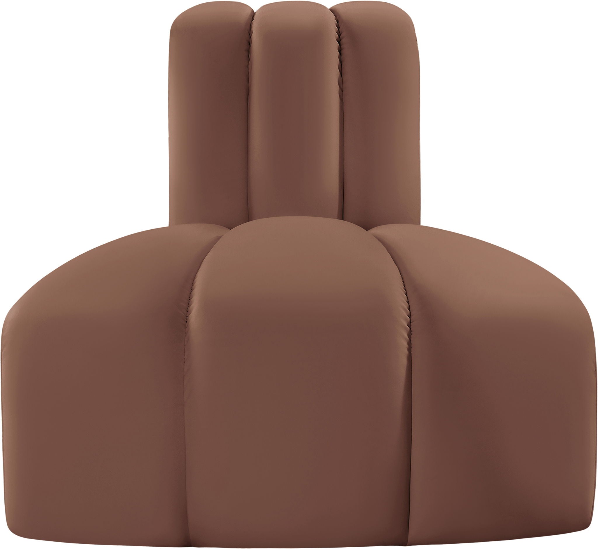 Arc - Faux Leather Reverse Corner Chair - Urban Living Furniture (Los Angeles, CA)