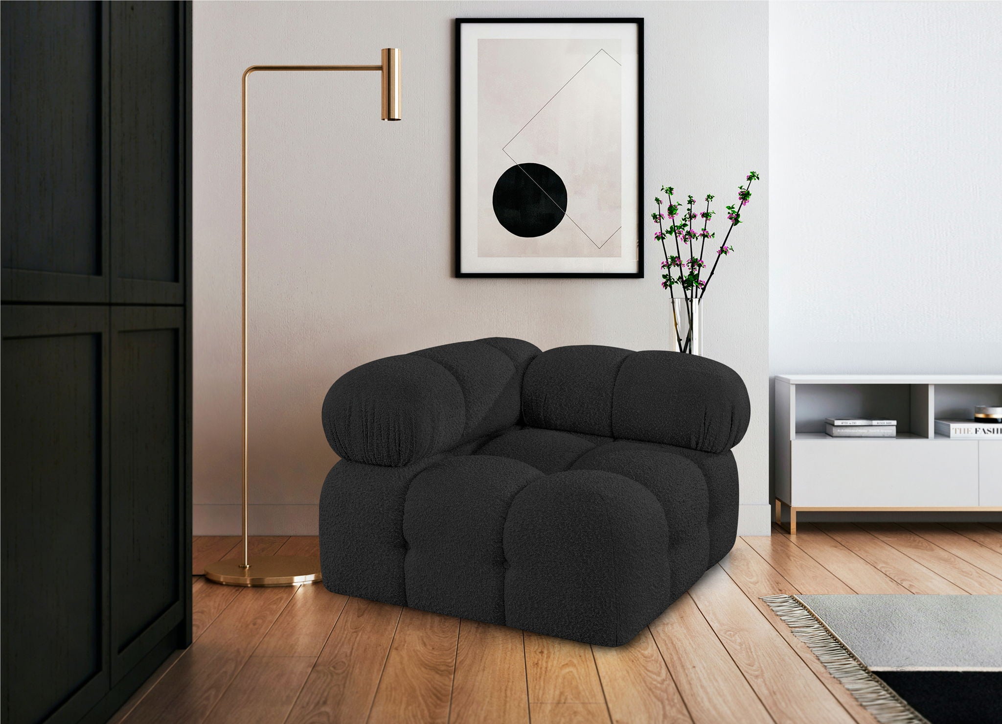 Ames - Corner Chair - Urban Living Furniture (Los Angeles, CA)