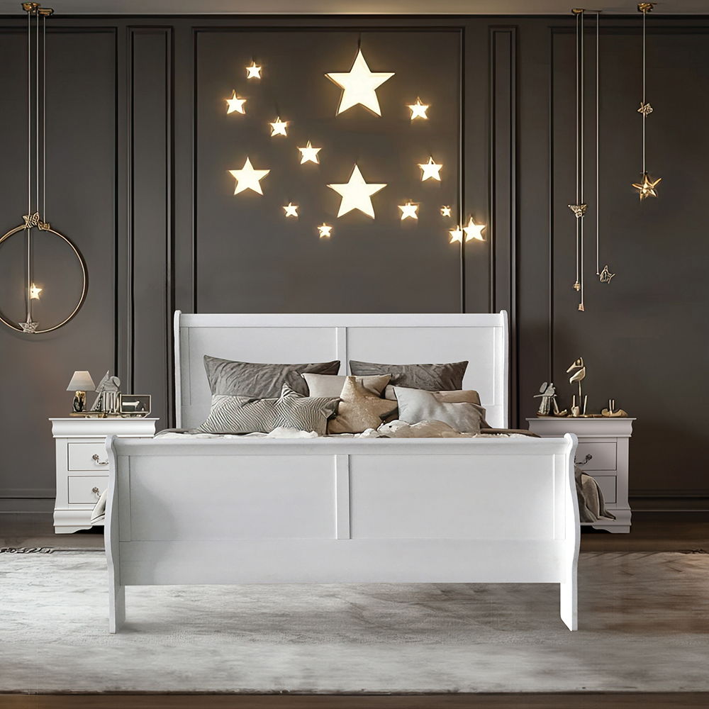 Louis Philippe III - Bed (FB 34"H) - Urban Living Furniture (Los Angeles, CA)